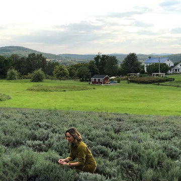 Tata Harper at Farm in Vermont