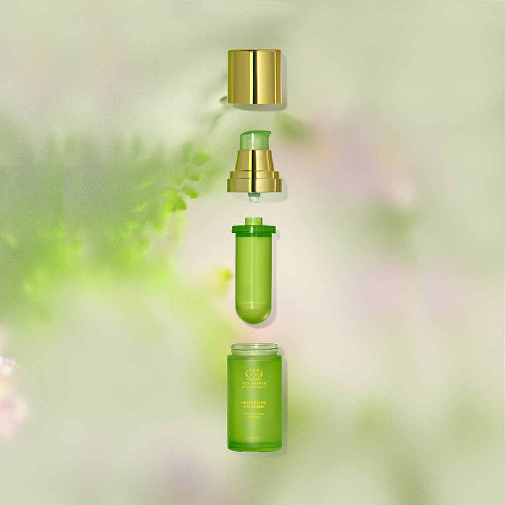 Refillable Restorative Eye Creme Packaging Parts
