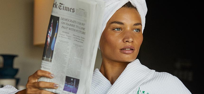Aging Skin Landing Page Banner