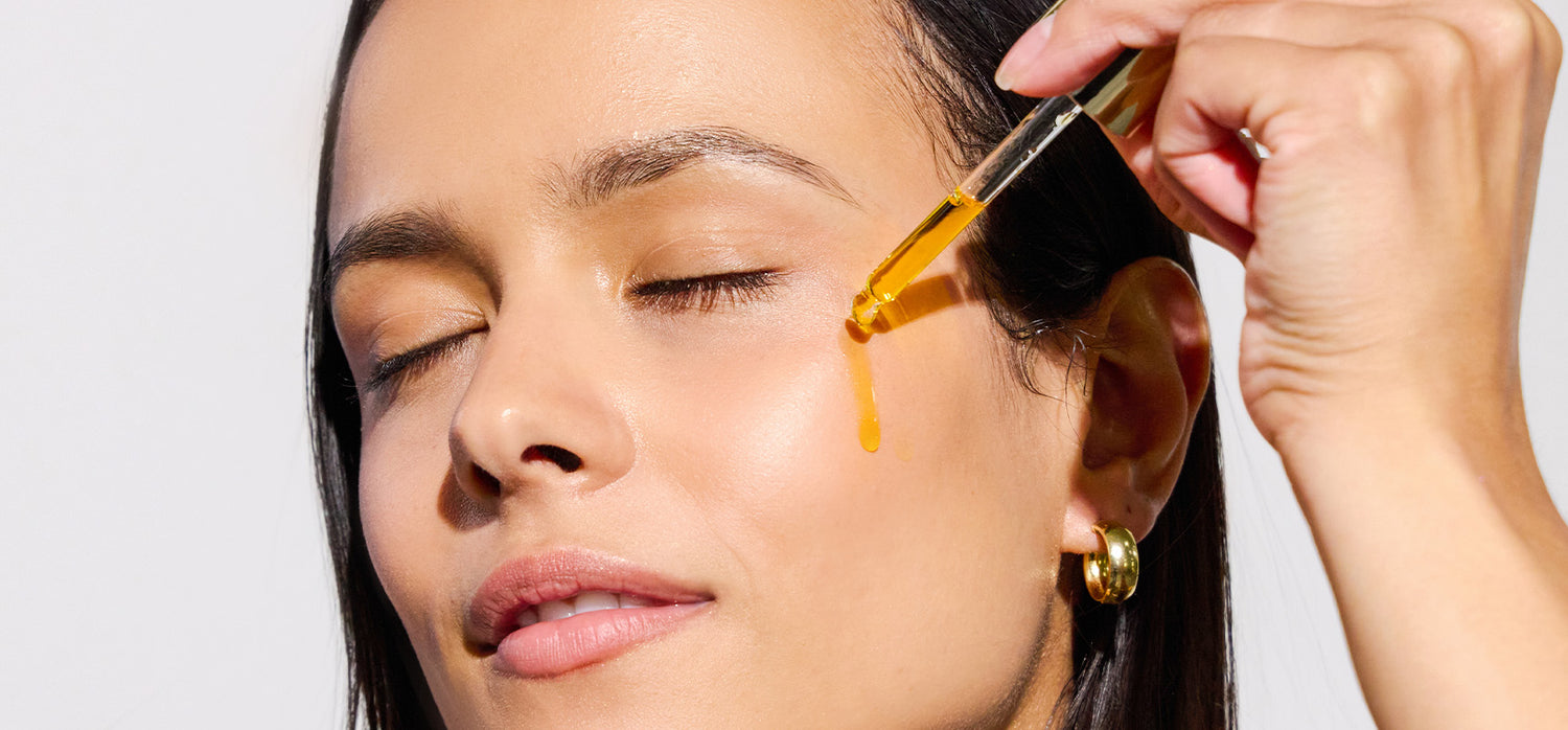 Face Oils Landing Page Banner