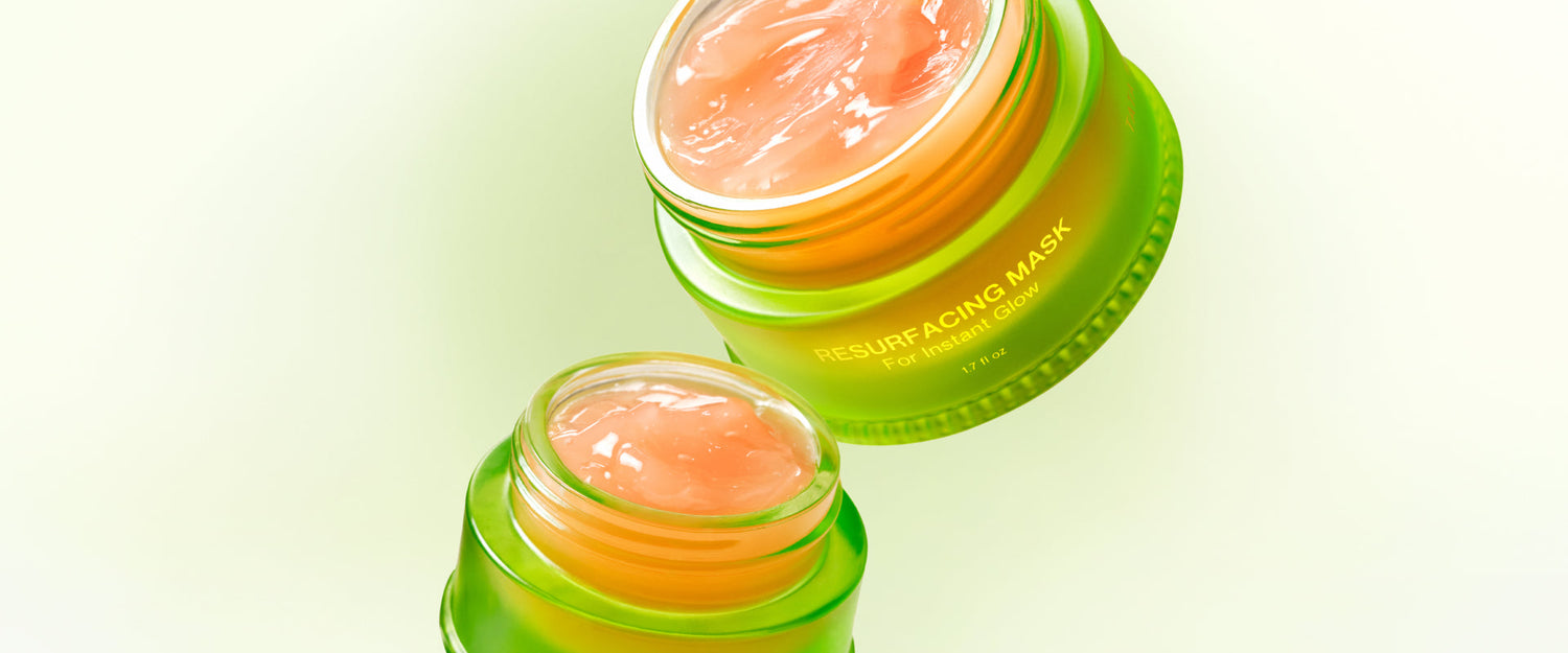 Facial Masks Landing Page Banner