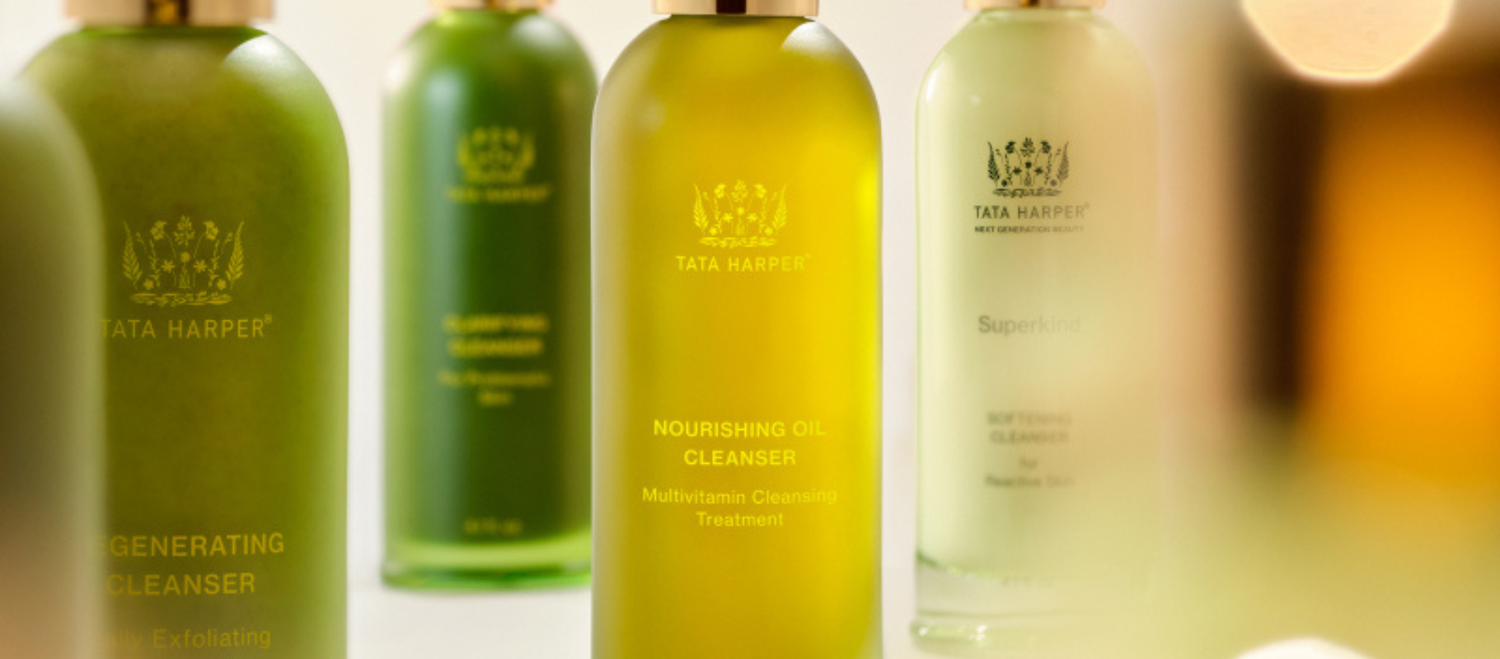 Facial Cleanser Landing Page Banner