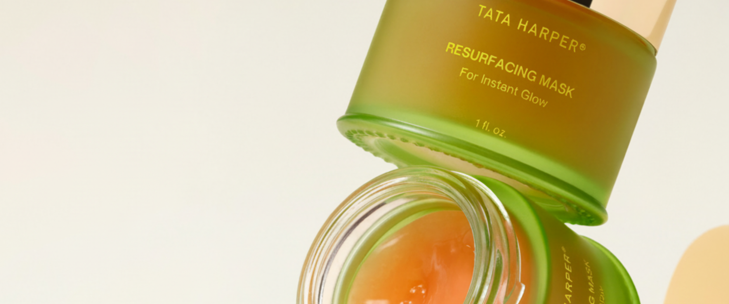 Facial Masks Landing Page Banner