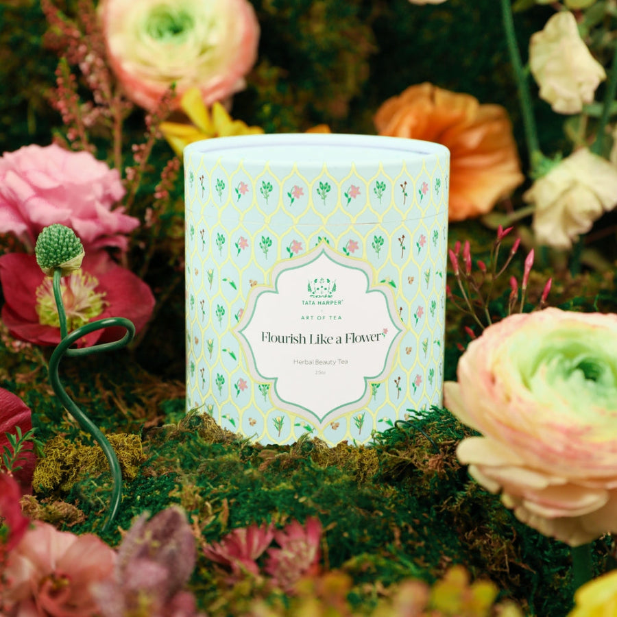 Flourish Like a Flower Tea Image
